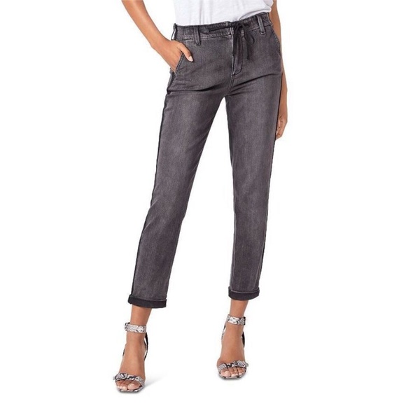 PAIGE Christy Drawstring Denim Pants